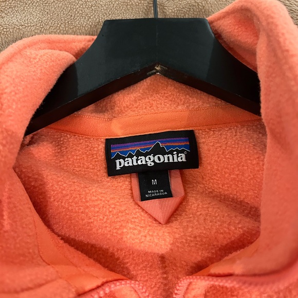 Patagonia Women’s Microdini Fleece Jacket in Cobo Coral — M - Picture 2 of 5